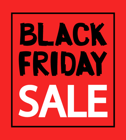 Sale banner design on red background. Vector illustration.のイラスト素材