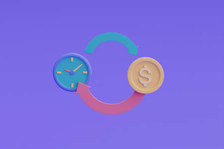 Mobile banking transaction concept,Online money transfer payment,coins,wallet.3d render.の写真素材