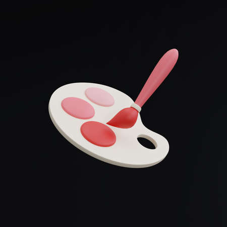 3d render paper envelopes isolated on black background.の写真素材