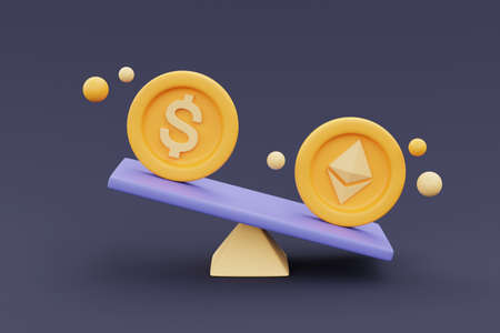 Bitcoin mining concept with Pickaxe,Bitcoin coin and laptop computer,Cryptocurrency,blockchain technology services,minimal style.3d rendering.の写真素材