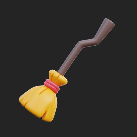 3d decorative elements for Halloween, trick or treat, october holiday, cartoon style isolated, 3d rendering.の写真素材