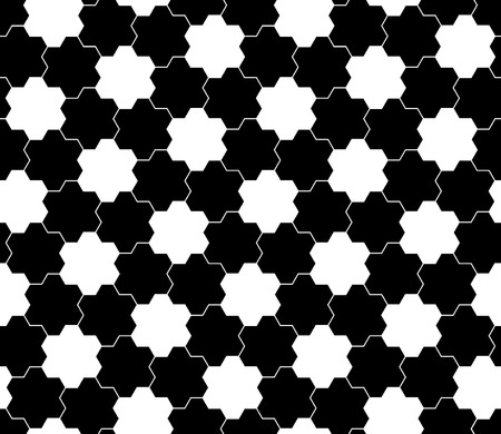 Vector modern seamless geometry pattern gears, black and white abstract geometric background, trendy...
