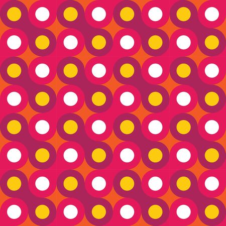 Vector modern seamless colorful geometry pattern, wrench, color pink purple abstract geometric background, trendy multicolored print, retro texture, hipster fashion designのイラスト素材