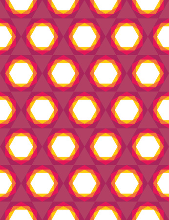 Vector modern seamless colorful geometry pattern triangle polygon, color purple abstract geometric background, trendy multicolored print, retro texture, hipster fashion designのイラスト素材