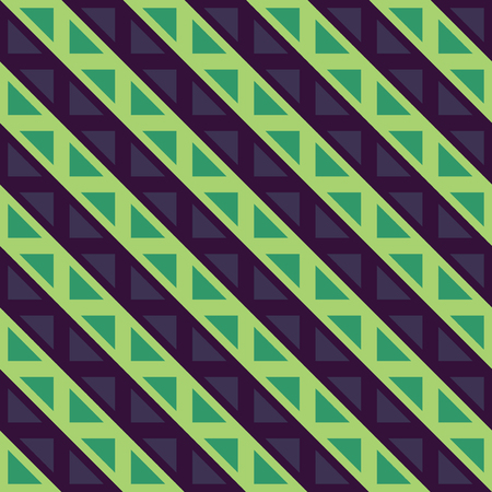 Vector modern seamless colorful geometry lines pattern, color blue green  abstract geometric background, trendy multicolored print, retro texture, hipster fashion designのイラスト素材