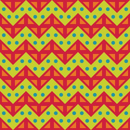 Vector modern seamless colorful geometry chevron lines pattern, color abstract geometric background,...