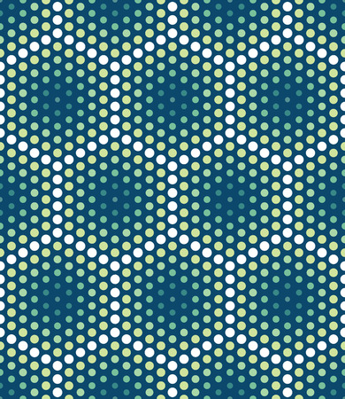 Vector modern seamless colorful geometry dots pattern, color abstract geometric background, pillow multicolored print, retro texture, hipster fashion designのイラスト素材