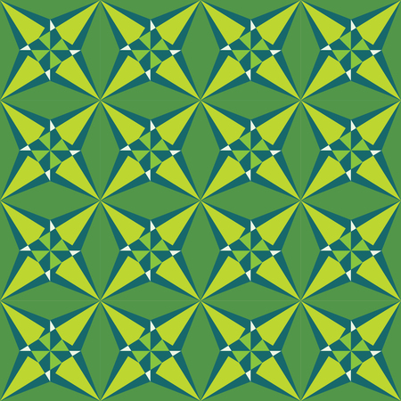 Vector modern seamless colorful geometry star pattern, color abstract geometric background, pillow multicolored print, retro texture, hipster fashion designのイラスト素材