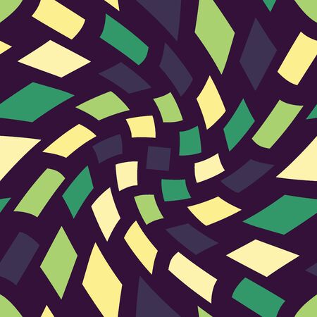 Vector modern seamless colorful geometry pattern trippy, color abstract geometric background, pillow multicolored print, retro texture, hipster fashion designのイラスト素材