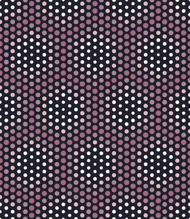 Vector modern seamless colorful geometry dots pattern, color abstract geometric background, pillow multicolored print, retro texture, hipster fashion designのイラスト素材