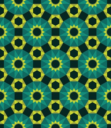 Vector modern seamless colorful geometry pattern, color abstract geometric background, pillow multicolored print, retro texture, hipster fashion designのイラスト素材