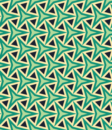 Vector modern seamless colorful geometry pattern, color abstract geometric background, pillow multicolored print, retro texture, hipster fashion designのイラスト素材