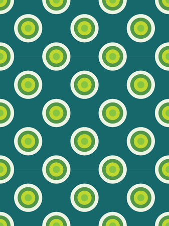 Vector modern seamless colorful geometry circles pattern, color abstract geometric background, pillow multicolored print, retro texture, hipster fashion designのイラスト素材
