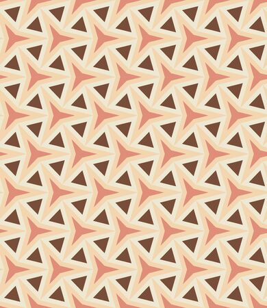 Vector modern seamless colorful geometry pattern, color abstract geometric background, pillow multicolored print, retro texture, hipster fashion designのイラスト素材