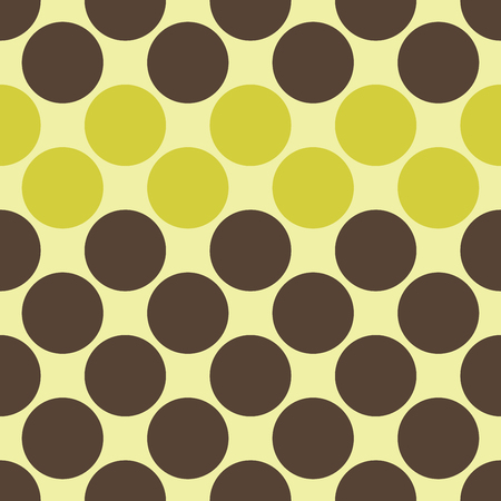 Vector modern seamless colorful geometry dots pattern, color abstract geometric background, pillow multicolored print, retro texture, hipster fashion designのイラスト素材