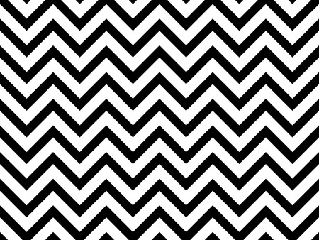 Vector modern seamless geometry pattern chevron, black and white abstract geometric background, subtle pillow print, monochrome retro texture, hipster fashion designのイラスト素材