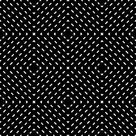 Vector modern seamless geometry pattern rhombus, black and white abstract geometric background, subtle pillow print, monochrome retro texture, hipster fashion designのイラスト素材