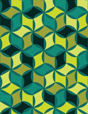 Vector modern seamless colorful geometry pattern, color abstract geometric background, pillow multicolored print, retro texture, hipster fashion designのイラスト素材