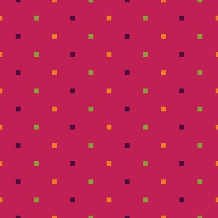 Vector modern seamless colorful geometry pattern, color abstract geometric background, pillow multicolored print, retro texture, hipster fashion designのイラスト素材