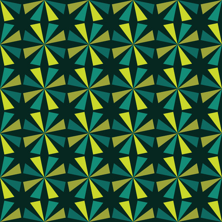 Vector modern seamless colorful geometry star pattern, color abstract geometric background, pillow multicolored print, retro texture, hipster fashion designのイラスト素材