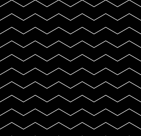 Vector modern seamless geometry pattern, black and white abstract geometric background, subtle pillow print, monochrome retro texture, hipster fashion designのイラスト素材