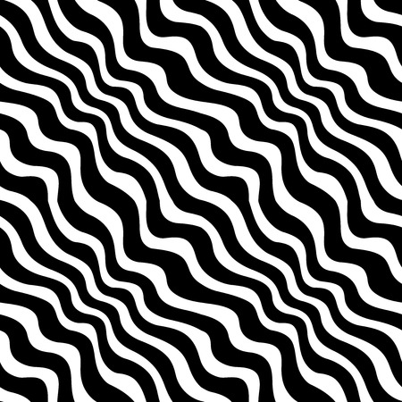 Abstract geometric black and white graphic design print weave patternのイラスト素材