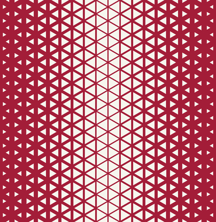 Abstract geometric red graphic design triangle halftone patternのイラスト素材