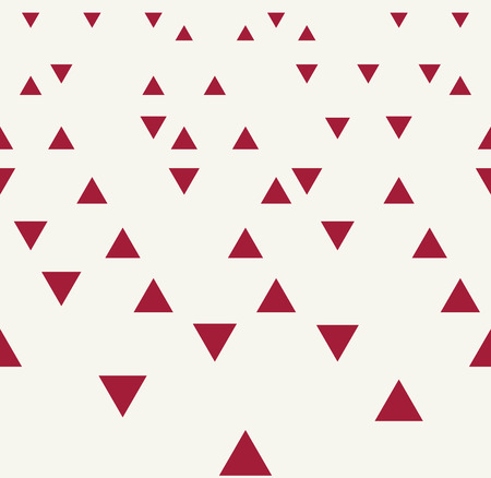 Abstract geometric red graphic design triangles 3d perspective patternのイラスト素材