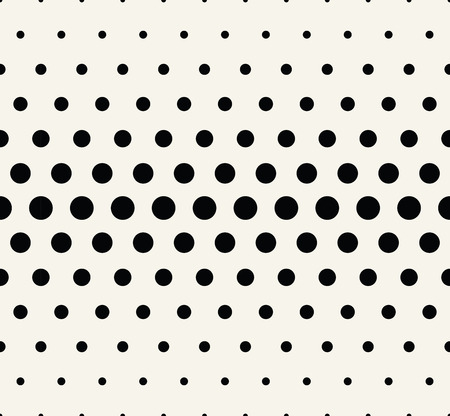 Abstract geometric black and white graphic design print triangle halftone patternのイラスト素材