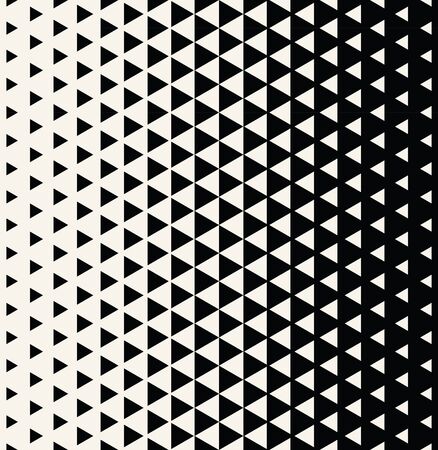 Abstract geometric hipster fashion design print halftone triangle patternのイラスト素材