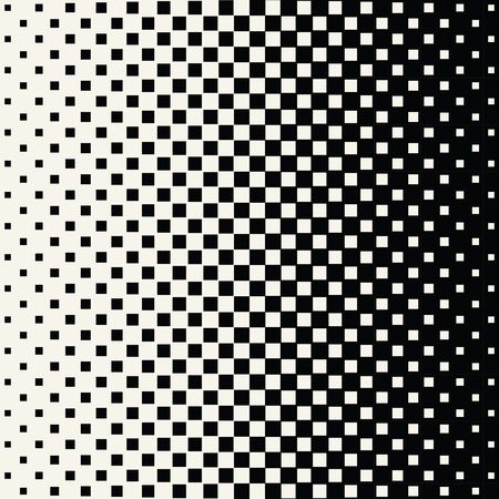 Abstract geometric hipster fashion halftone square patternのイラスト素材