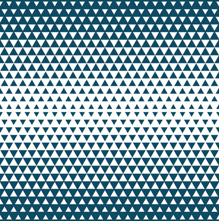 Abstract blue geometric hipster fashion design print halftone triangle patternのイラスト素材
