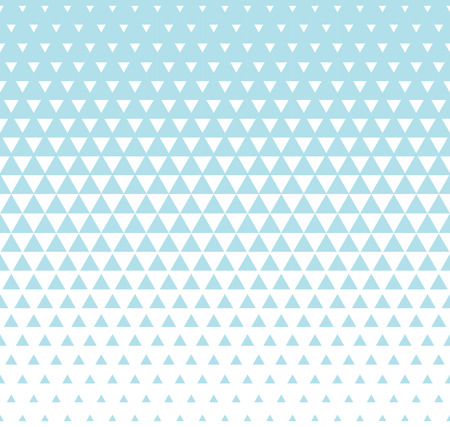 Abstract geometric blue graphic design print triangle halftone patternのイラスト素材