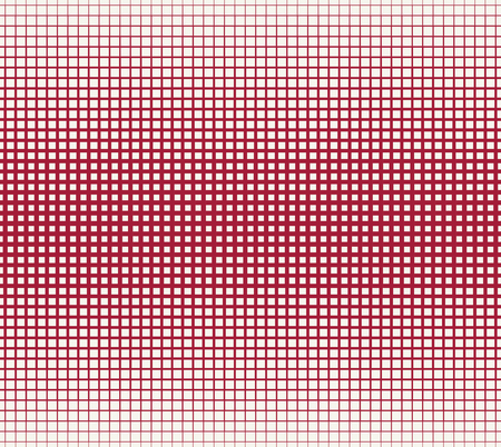 Abstract geometric red gradient square halftone patternのイラスト素材