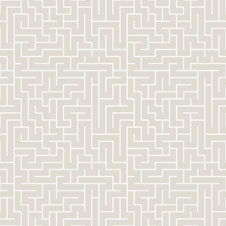 Vector graphic abstract geometry  maze pattern. subtle seamless geometric background . subtle pillow and bed sheet design. unique art deco. hipster fashion printのイラスト素材
