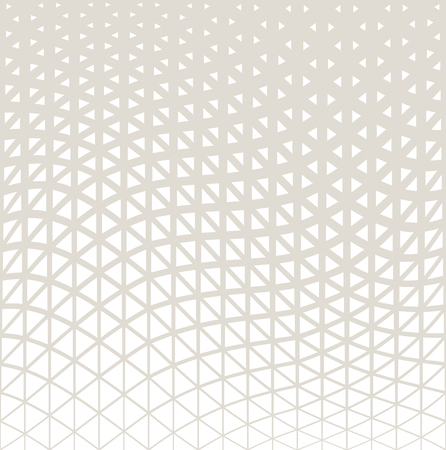 Abstract gray geometric triangle design halftone patternのイラスト素材