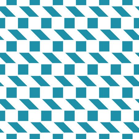 Abstract geometric blue minimal graphic design print checkered patternのイラスト素材