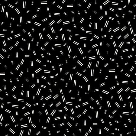 Abstract geometry black and white memphis style fashion pattern