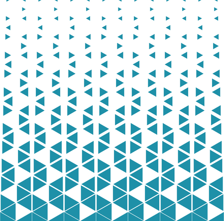 abstract geometric halftone triangle gradient pattern backgroundのイラスト素材