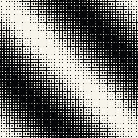 circles halftone seamless geometric gradient black and white  pattern