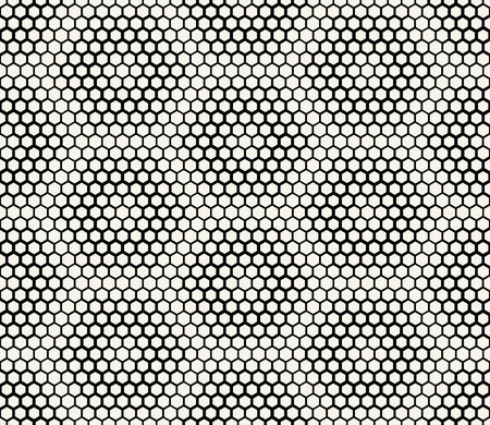 abstract geometric graphic seamless hexagon pattern backgroundのイラスト素材