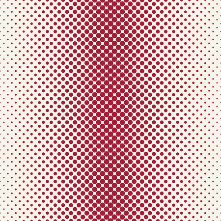 circles halftone seamless geometric gradient red  patternのイラスト素材