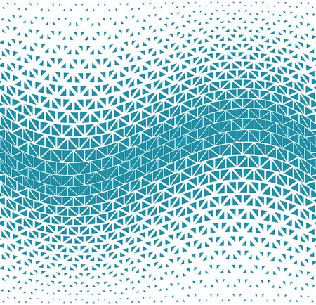 geometric halftone triangle minimal graphic vector patternのイラスト素材