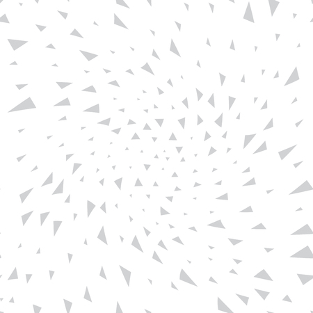 minimal graphic geometric triangle seamless memphis patternのイラスト素材