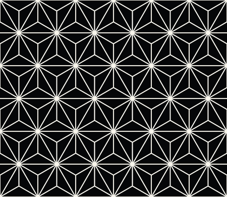 minimal sacred geometry graphic seamless pattern printのイラスト素材