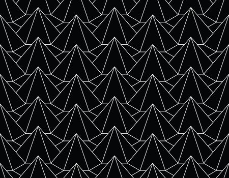 geometric 3d relief outline hexagon grid texture patternのイラスト素材