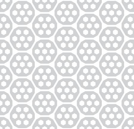Geometric grid seamless vector pattern minimal backgroundのイラスト素材