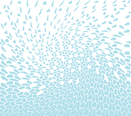 geometric halftone gradient pentagon seamless vector patternのイラスト素材