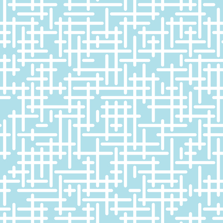 geometric lines maze seamless abstract patternのイラスト素材