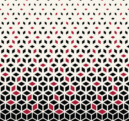 Abstract geometric hipster fashion design print halftone patternのイラスト素材